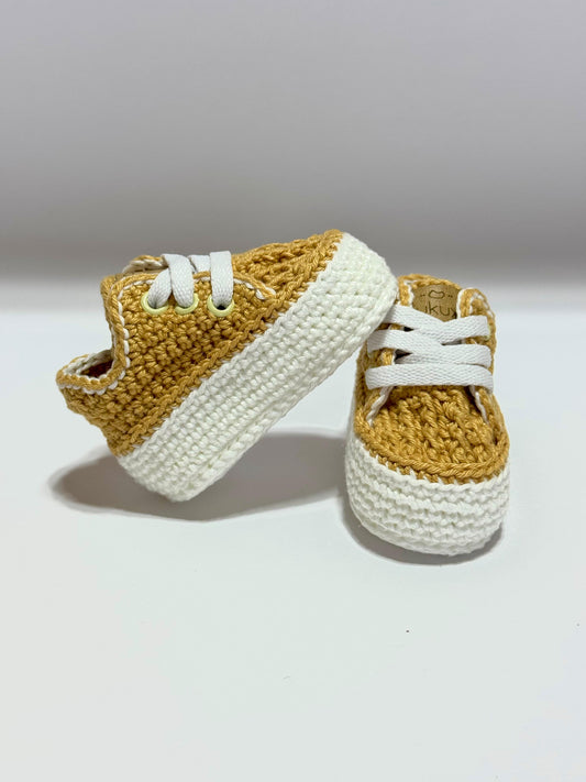 Pukuxu Little Explorer – Sapatinho de Croché para Bebé