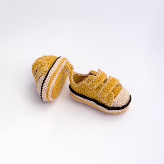 Pukuxu Little Hug – Sapatinho de Croché para Bebé