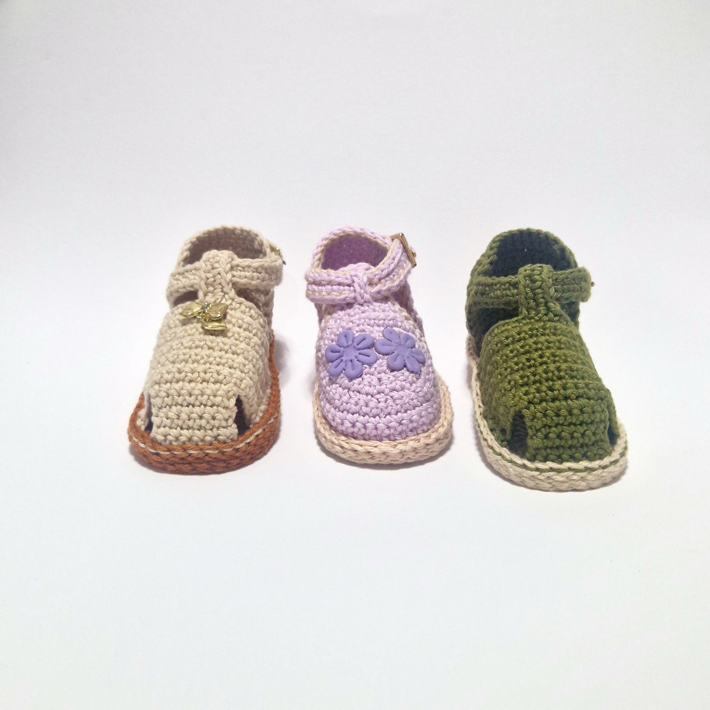 Pukuxu Breeze – Sapatinho de Croché para Bebé