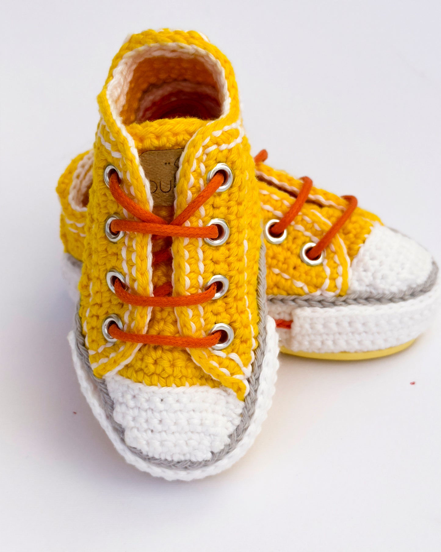 Pukuxu Star Classic – Sapatinho de Croché para Bebé