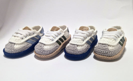 Pukuxu Dancing – Sapatinho de Croché para Bebé