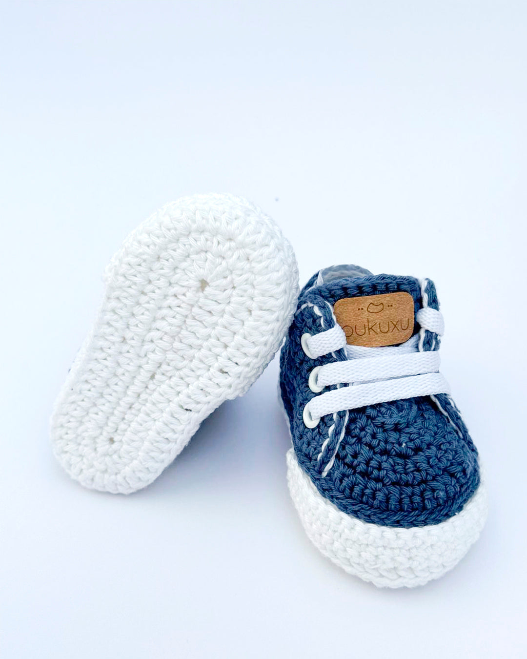 Pukuxu Mini Step – Sapatinho de Croché para Bebé