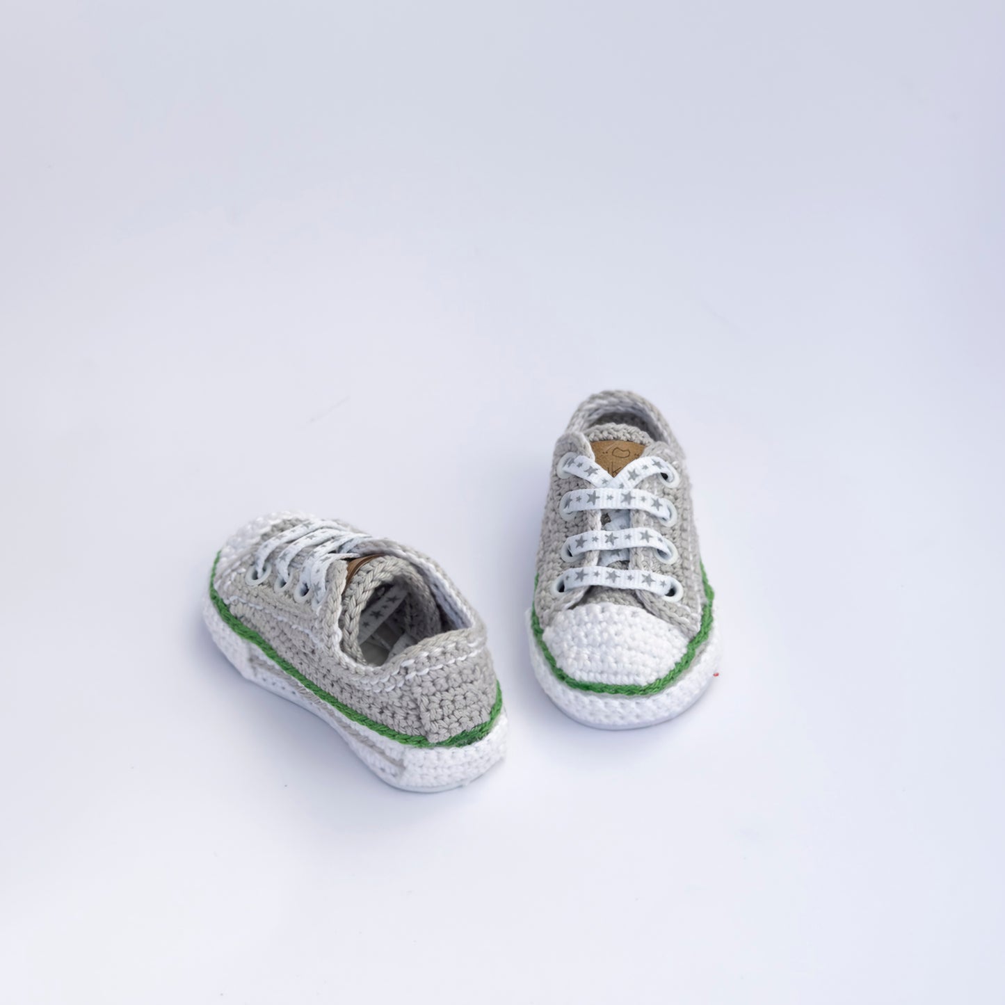 Pukuxu Star Classic – Sapatinho de Croché para Bebé