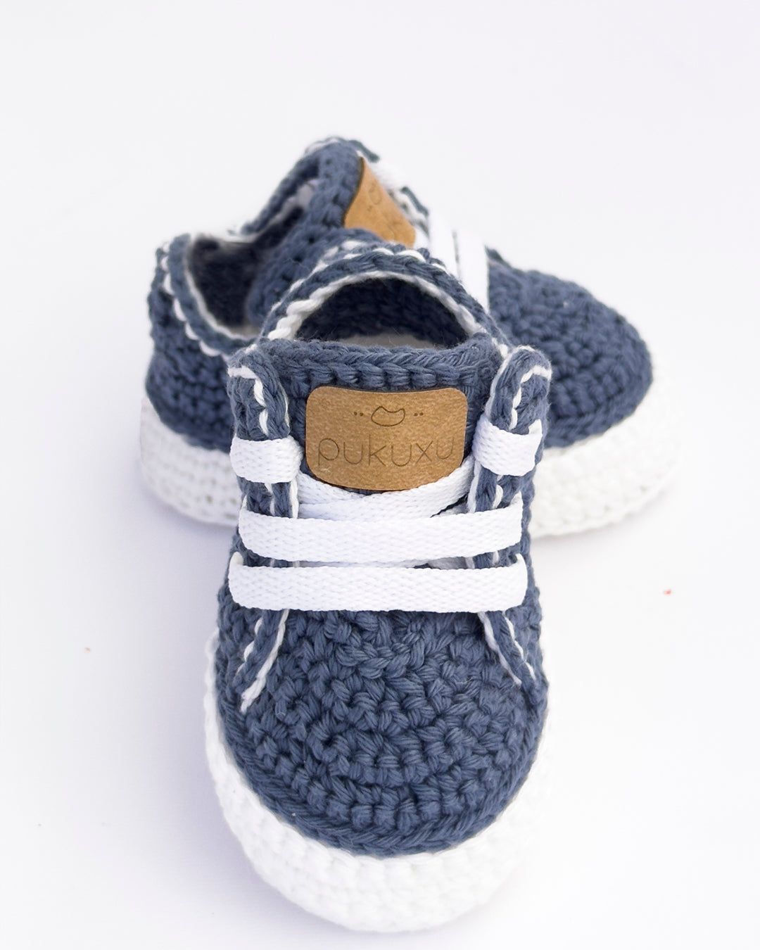 Pukuxu Mini Step – Sapatinho de Croché para Bebé