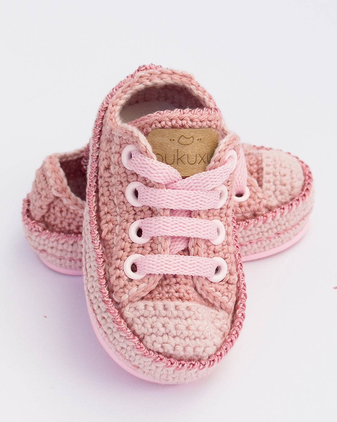 Pukuxu Star Classic – Sapatinho de Croché para Bebé