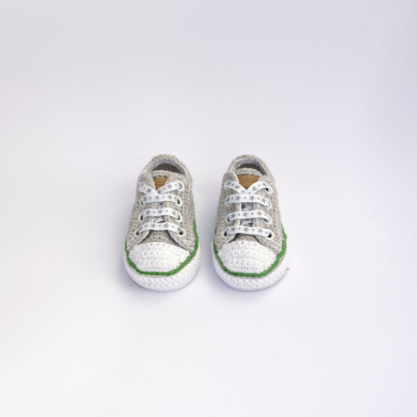 Pukuxu Star Classic – Sapatinho de Croché para Bebé