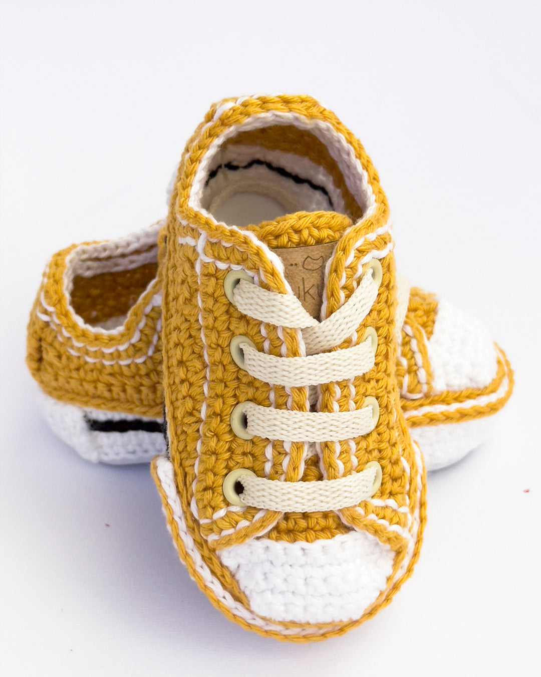 Pukuxu Star Classic – Sapatinho de Croché para Bebé