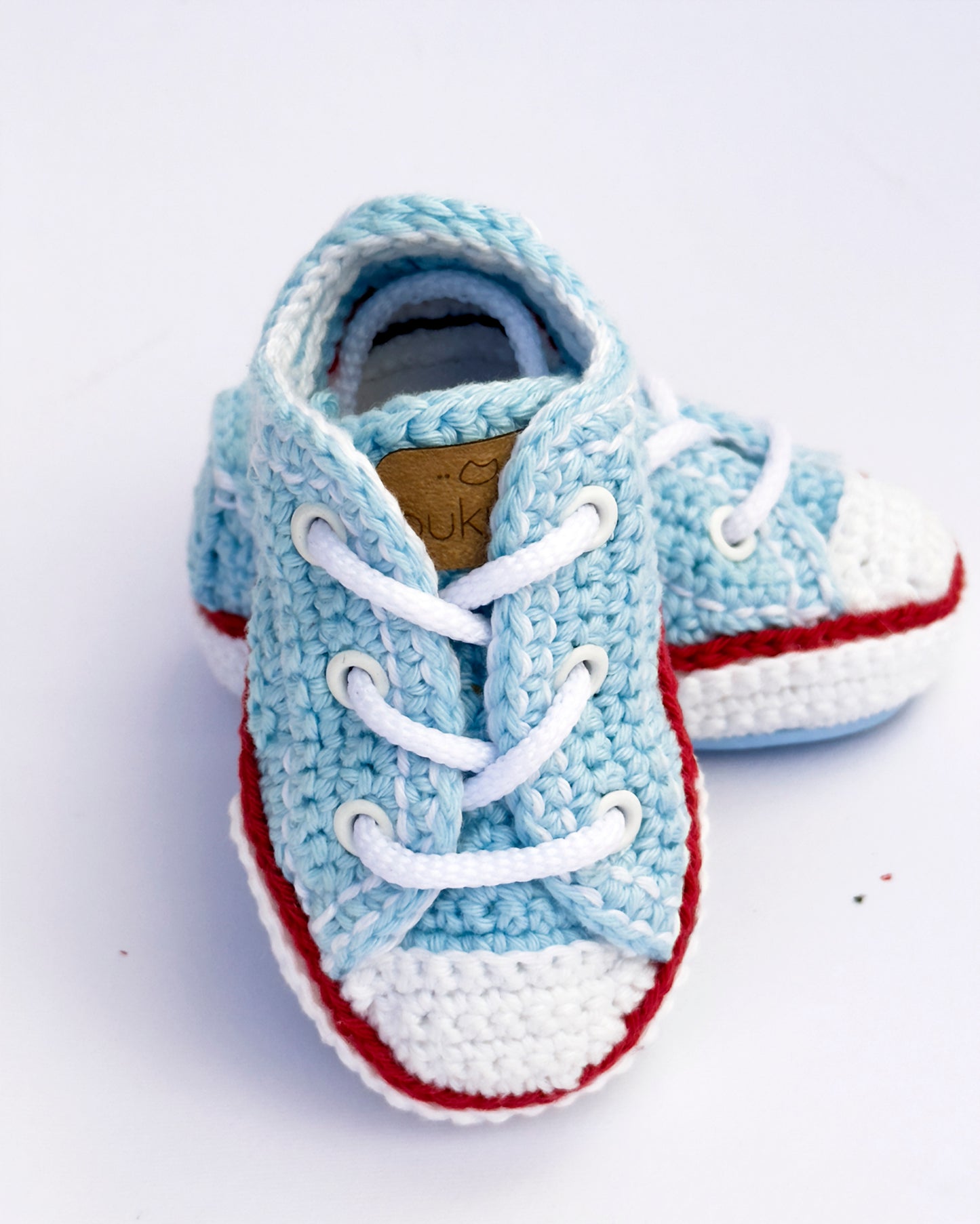 Pukuxu Star Classic – Sapatinho de Croché para Bebé