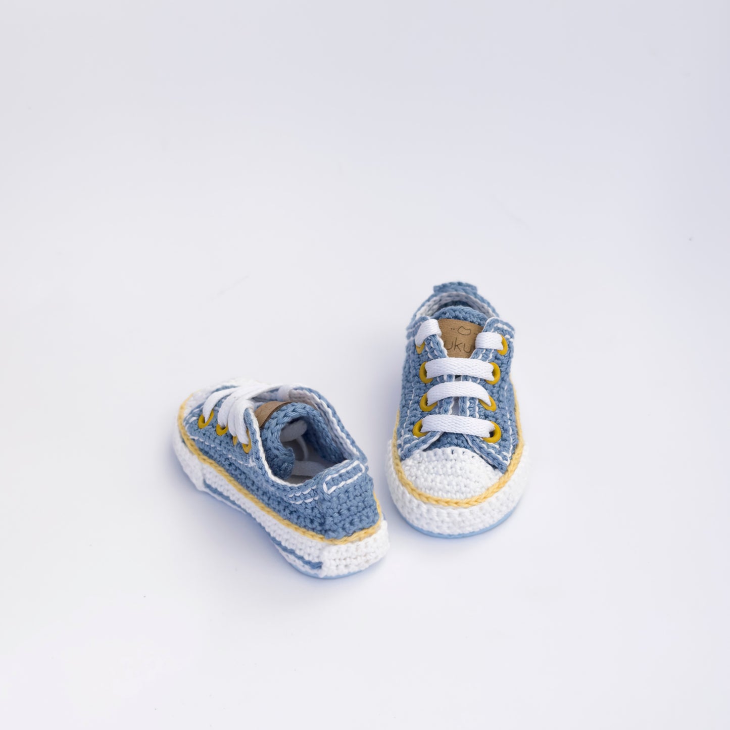 Pukuxu Star Classic – Sapatinho de Croché para Bebé