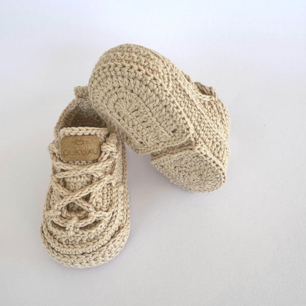 Pukuxu Origem – Sapatinho de Croché para Bebé
