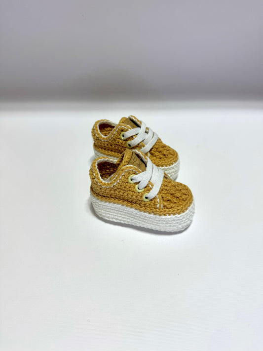 Pukuxu Little Explorer – Sapatinho de Croché para Bebé